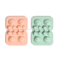 Silicone Bear shape 4 ice mold